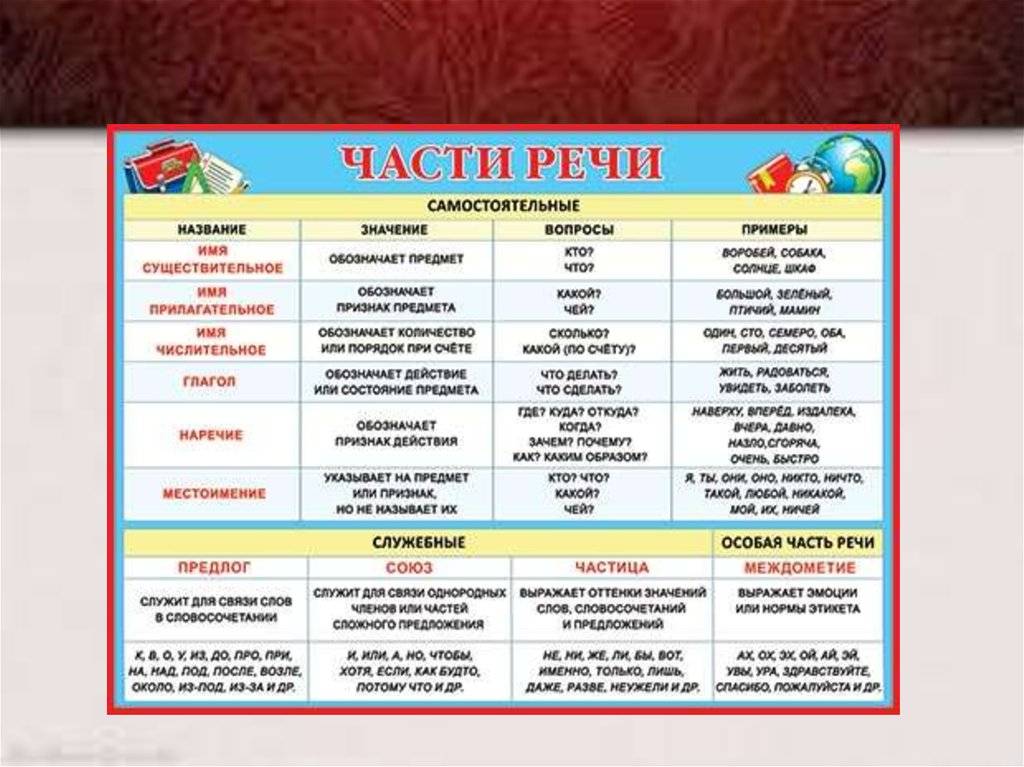 Как сделать и что это такое морфологический разбор слова