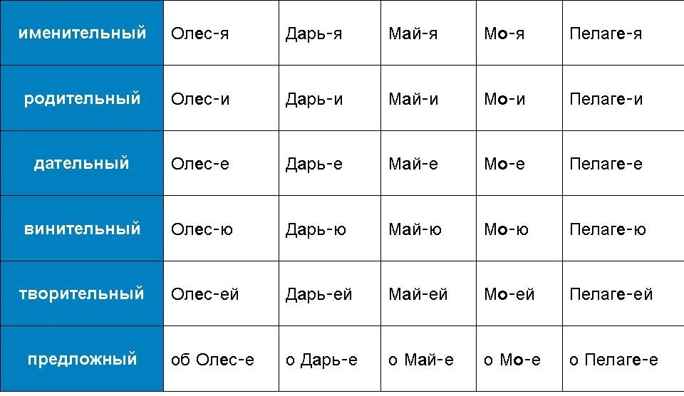 Склоняемые и несклоняемые фамилии в русском языке: женские и мужские, правила, нюансы