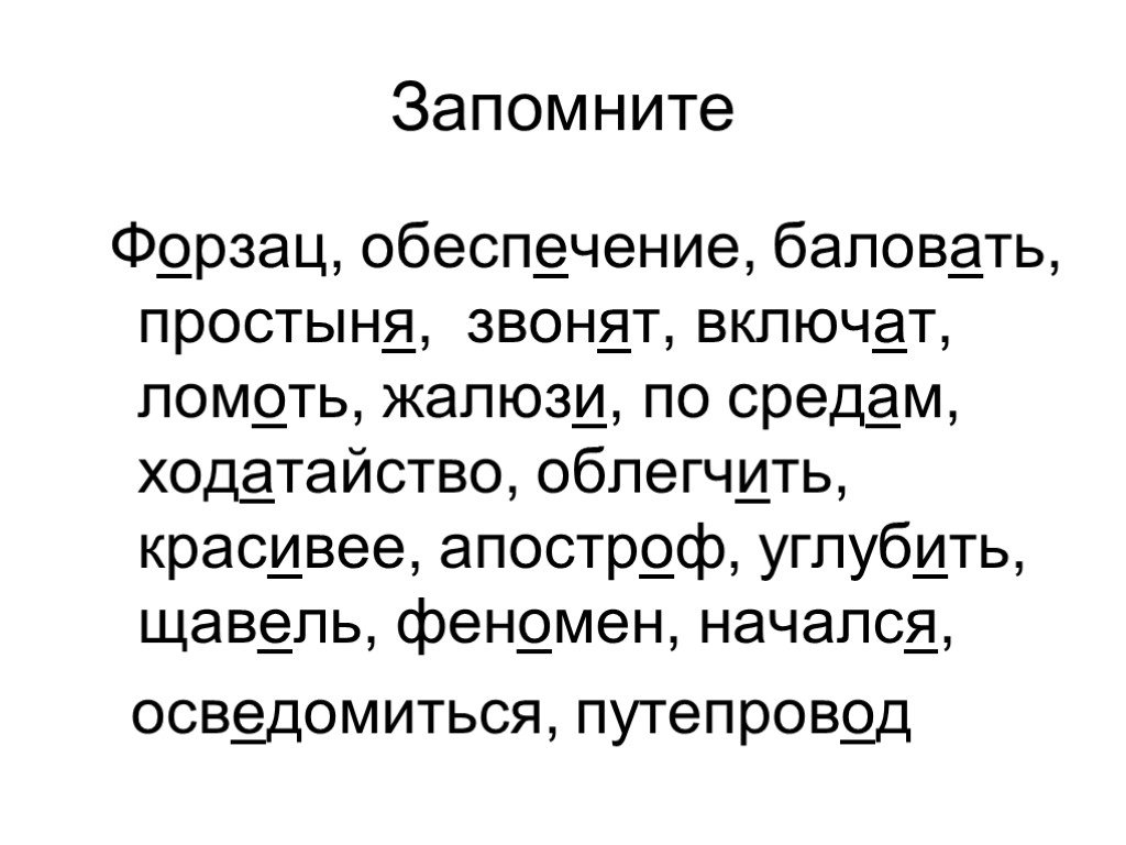 Не только пишем, но и говорим грамотно: как правильно ставить ударение в словах