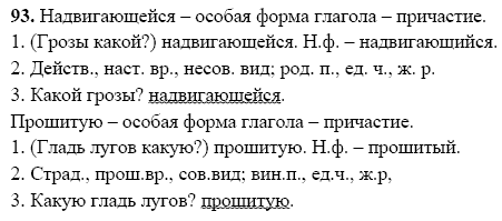 Морфологический разбор глаголов