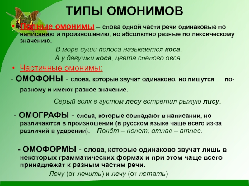 Однокоренные слова - определение, признаки и правила правописания