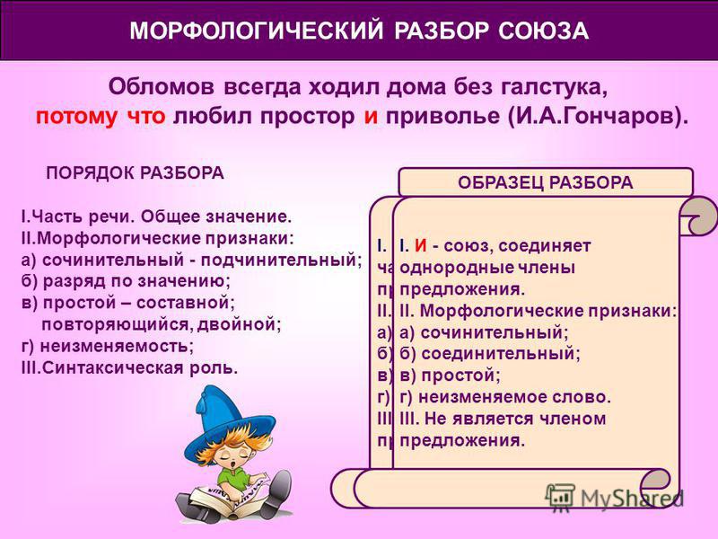 Морфологический разбор