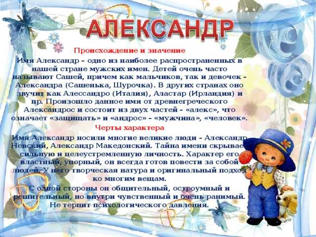 Имя александра (олеся)