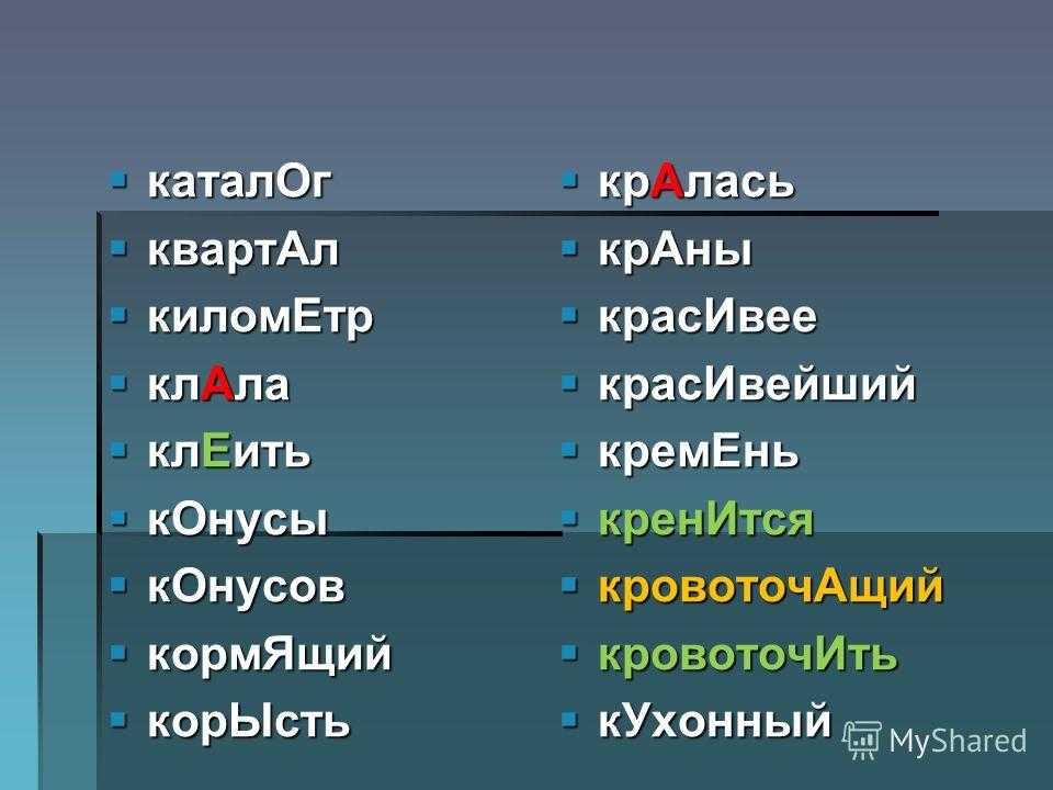 Как правильно в слове «поняла» ударение поставить