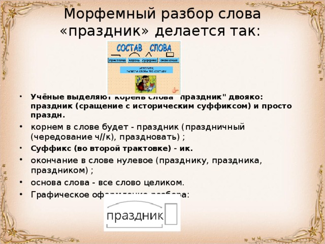 Морфологический разбор слов — как правильно делать?