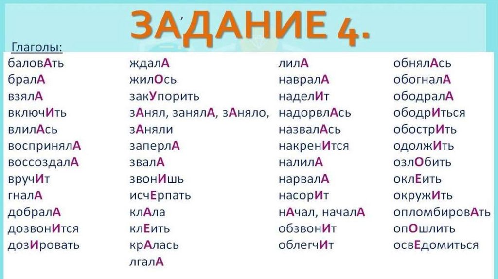 Как правильно ставить ударение во множественном числе некоторых слов: 30 распространенных примеров
